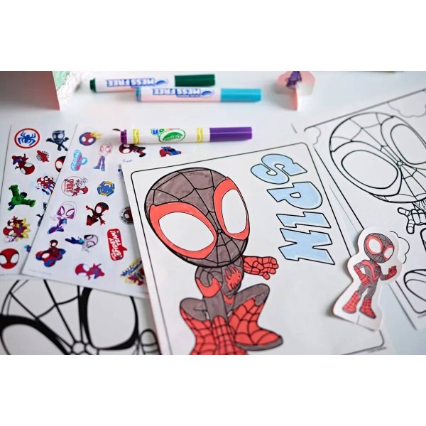 Фото - Набор для бумажного творчества Crayola Spidey (75-7193)